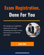 Florida contractor exam registration service, done for you
