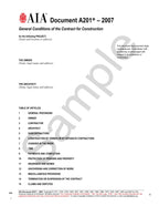AIA A201 General Conditions of the Contract for Construction