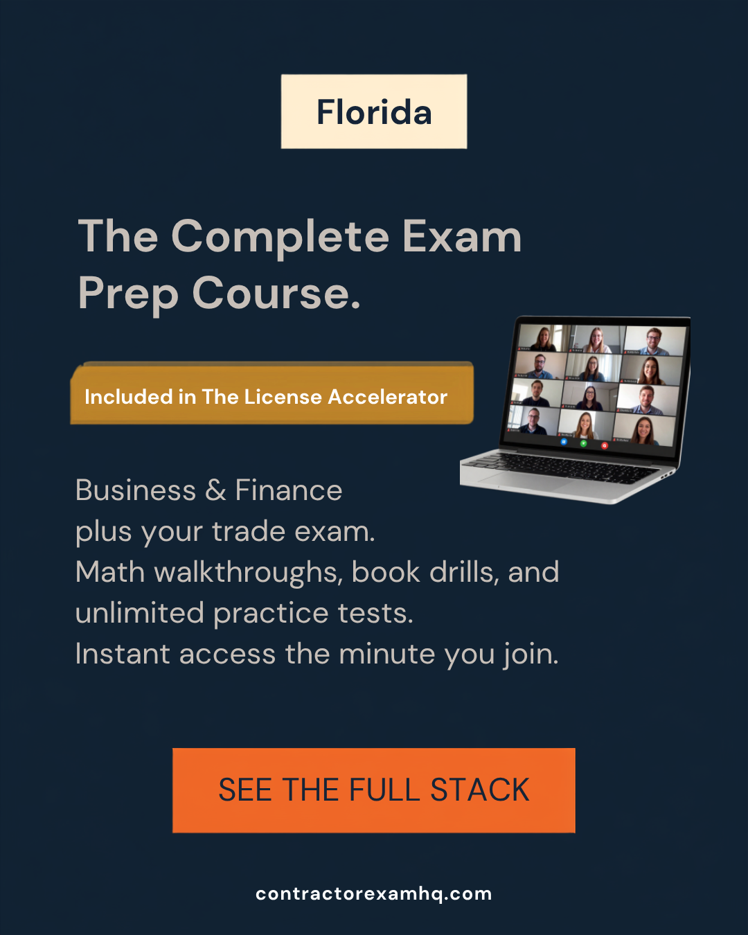 The License Accelerator: Florida Contractor Licensing, Done With You