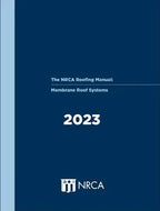NRCA Roofing Manual: Membrane Roof Systems