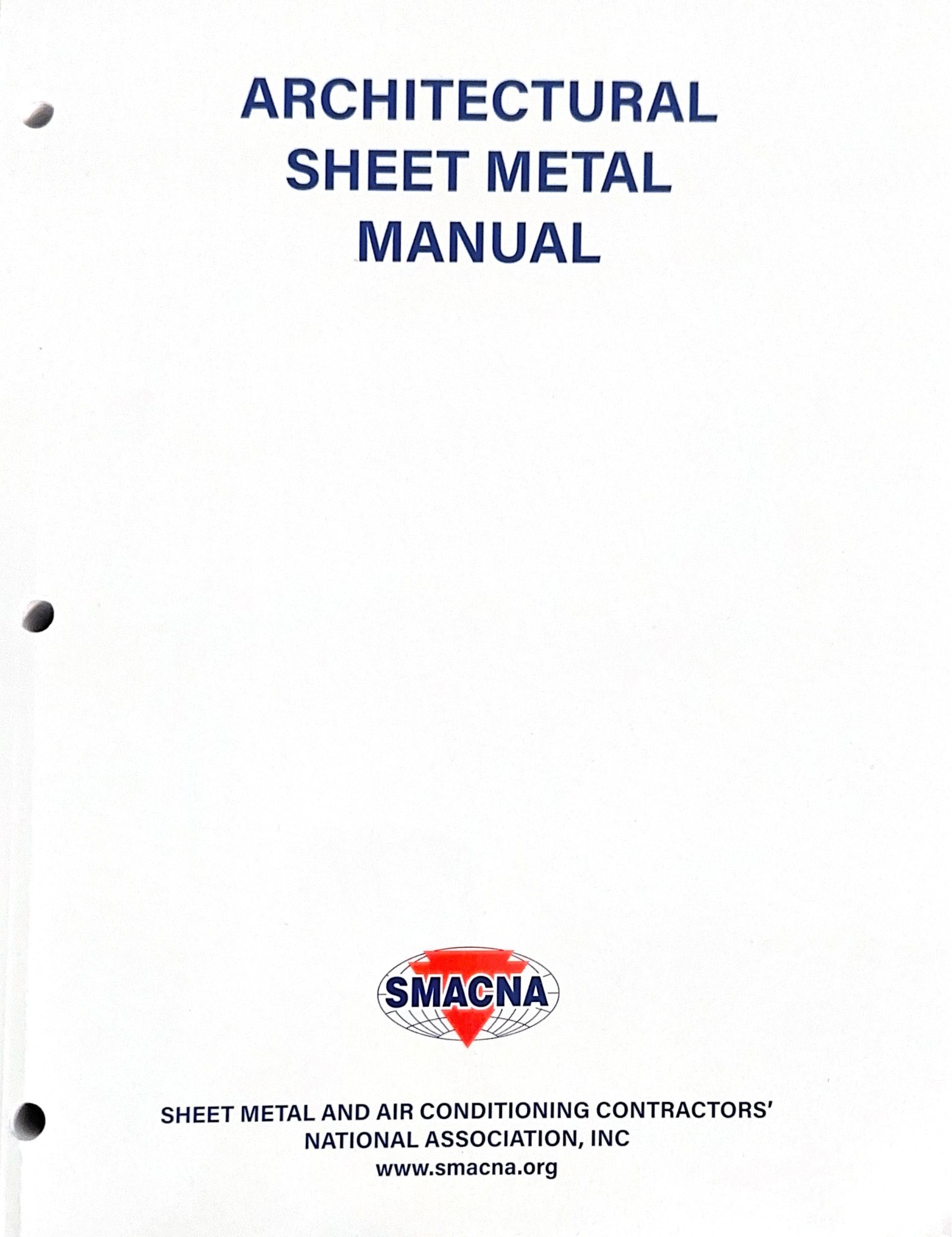 SMACNA Architectural Sheet Metal Manual