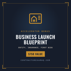License Accelerator bonus, business launch blueprint, 750 dollar value