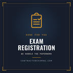 Florida contractor exam registration service, done for you, from ContractorExamHQ