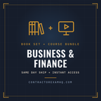Florida Business and Finance book set plus prep course bundle, tabbed and highlighted, current approved edition at time of order, same day ship