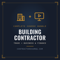 Florida Building Contractor complete exam prep course bundle, trade plus business and finance, instant online access