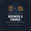 Florida Business and Finance complete book set, tabbed and highlighted, current approved edition at time of order, ships same day