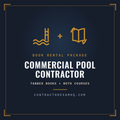 Florida Commercial Pool Contractor book rental package, tabbed and highlighted books plus both courses, refundable deposit, current approved edition at time of order, ships in 48 hours