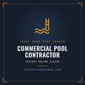Florida Commercial Pool Contractor trade exam prep course with instant online access
