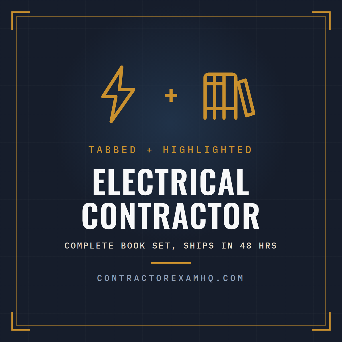 Florida Electrical Contractor complete book set, tabbed and highlighted, current approved edition at time of order, ships in 48 hours