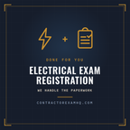 Florida electrical contractor exam registration service, done for you, from ContractorExamHQ