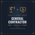 Florida General Contractor complete exam prep course bundle, trade plus business and finance, instant online access