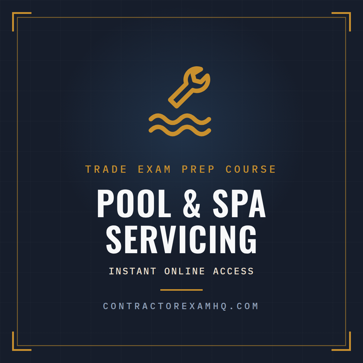 Florida Pool and Spa Servicing Contractor trade exam prep course with instant online access