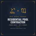 Florida Residential Pool Contractor book rental package, tabbed and highlighted books plus both courses, refundable deposit, current approved edition at time of order, ships in 48 hours