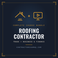 Florida Roofing Contractor complete exam prep course bundle, trade plus business and finance, instant online access